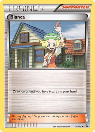 Bianca 090/98 - Reverse Holofoil Emerging Powers - Uncommon