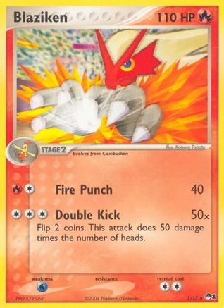 Blaziken 001/017 POP Series 1 - Rare