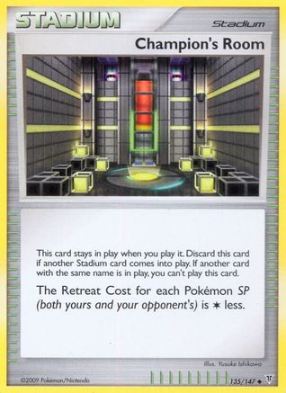 Champion's Room 135 - Reverse Holofoil Supreme Victors - Uncommon