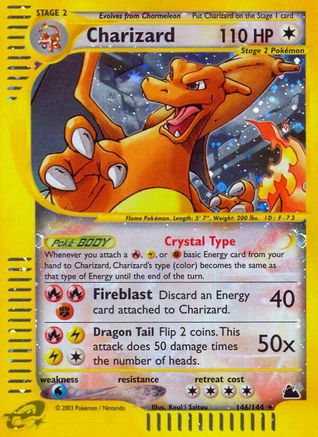 Charizard 146 - Holofoil Skyridge - Secret Rare