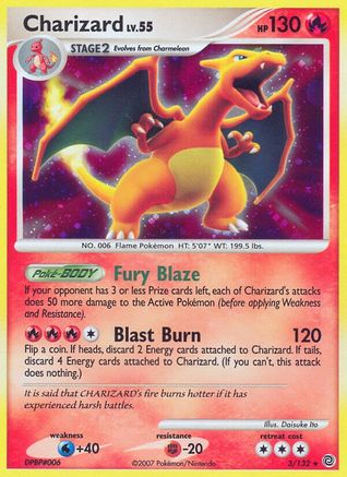 Charizard 003/132 - Holofoil Secret Wonders - Holo Rare