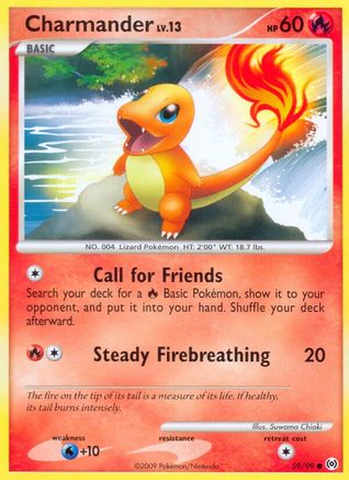 Charmander 059/99 Arceus - Common