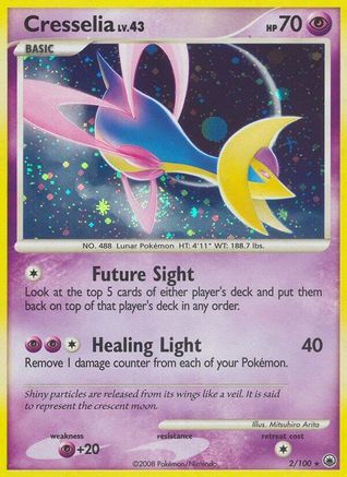 Cresselia 002 - Holofoil Majestic Dawn - Holo Rare