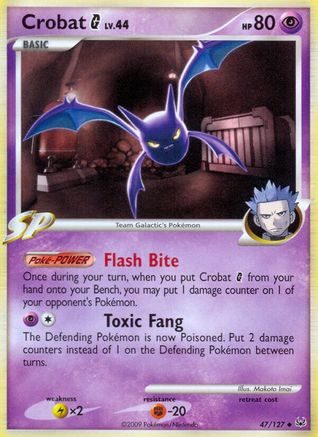 Crobat G 047/127 Platinum - Uncommon