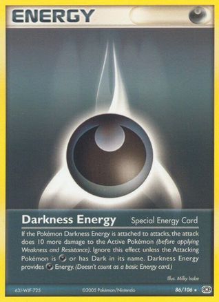 Darkness Energy (Special) 086 Emerald - Rare
