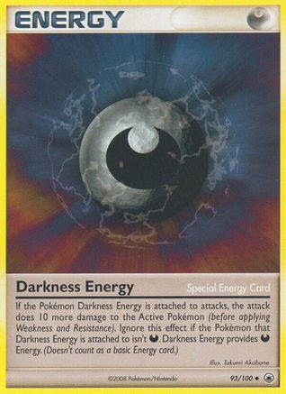 Darkness Energy 093/100 - Reverse Holofoil Majestic Dawn - Uncommon