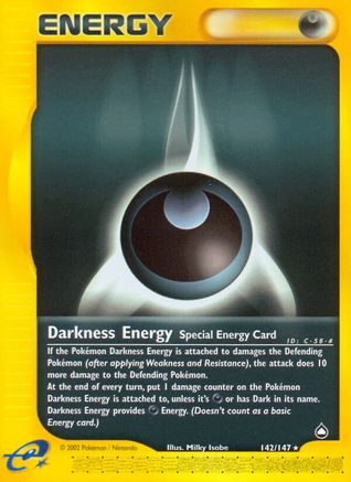 Darkness Energy 142 Aquapolis - Rare