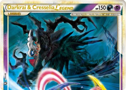 Darkrai & Cresselia Legend (Top) 099 - Holofoil Triumphant - Ultra Rare