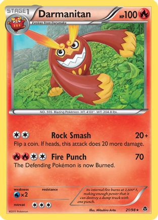 Darmanitan 021 Emerging Powers - Rare