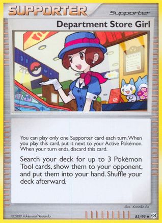 Department Store Girl 085/99 Arceus - Uncommon