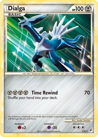 Dialga 003 - Reverse Holofoil Call of Legends - Holo Rare