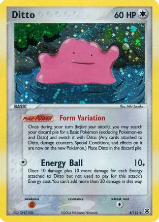 Ditto 004 FireRed & LeafGreen - Holo Rare