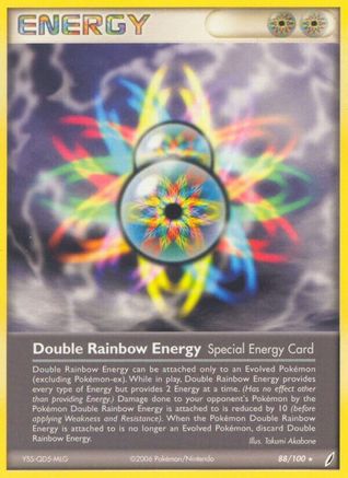 Double Rainbow Energy 088/100 Crystal Guardians - Rare