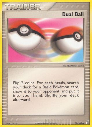 Dual Ball 078/100 Crystal Guardians - Uncommon