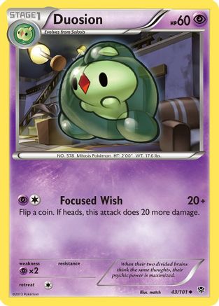 Duosion 043 Plasma Blast - Uncommon