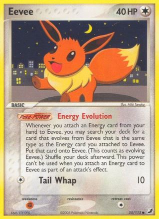 Eevee 055/115 Unseen Forces - Common