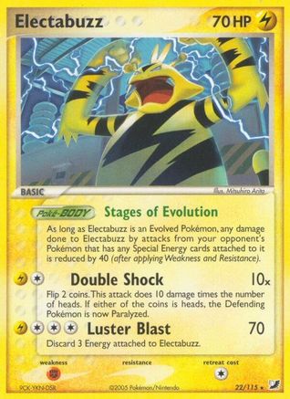 Electabuzz 022/115 Unseen Forces - Rare