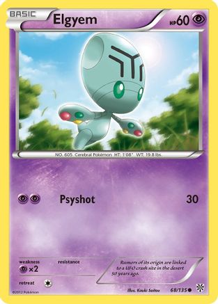 Elgyem (68) 068 Plasma Storm - Common