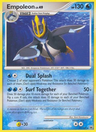 Empoleon 017 Majestic Dawn - Rare