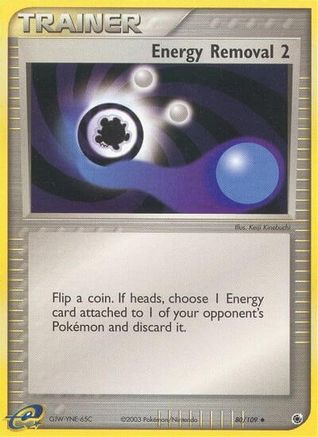 Energy Removal 2 080 - Reverse Holofoil Ruby and Sapphire - Uncommon