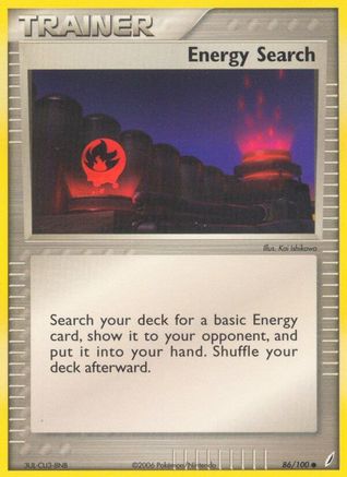 Energy Search 086/100 Crystal Guardians - Common