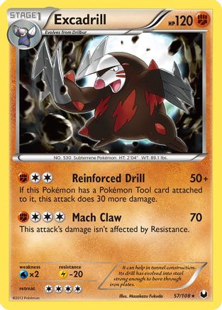 Excadrill (57) 057 Dark Explorers - Rare
