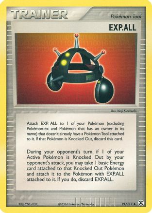 EXP.ALL 091 - Reverse Holofoil FireRed & LeafGreen - Uncommon