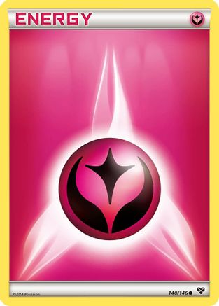 Fairy Energy 140/146 XY Base Set - Common