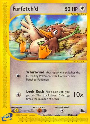 Farfetch'd 055 - Reverse Holofoil Skyridge - Common