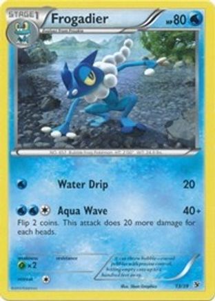 Frogadier 013 - Holofoil Kalos Starter Set - Common