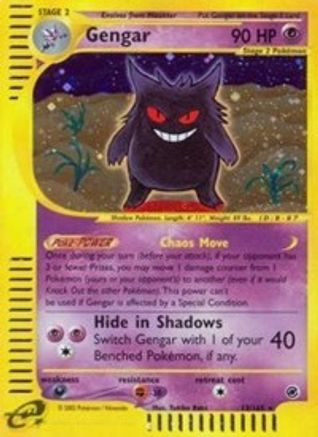 Gengar (13) 013 - Holofoil Expedition - Holo Rare