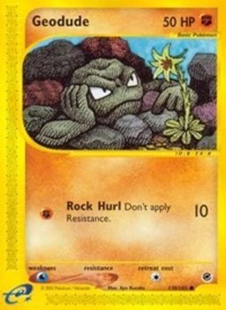 Geodude 110/165 Expedition - Common