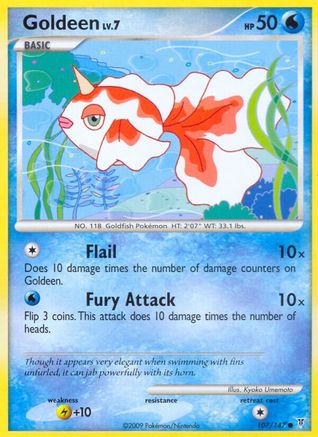 Goldeen 107 Supreme Victors - Common