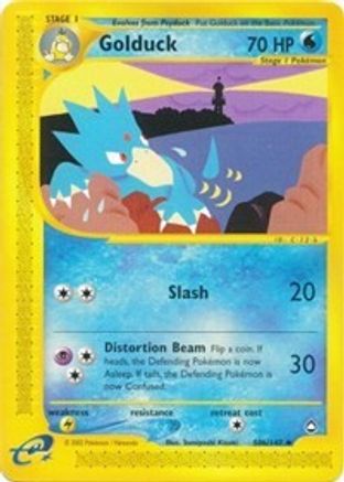 Golduck (50b) 50b Aquapolis - Uncommon