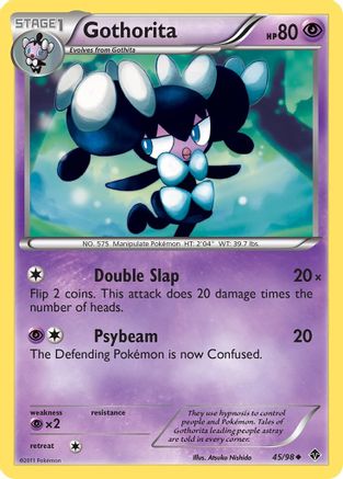 Gothorita (45) 045 - Reverse Holofoil Emerging Powers - Uncommon