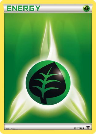 Grass Energy 132 XY Base Set - Common