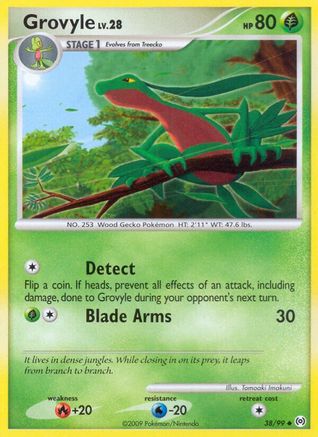 Grovyle (38) 038 Arceus - Uncommon