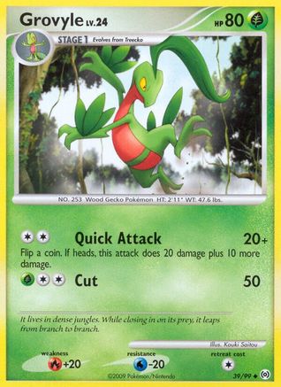 Grovyle (39) 039 Arceus - Uncommon