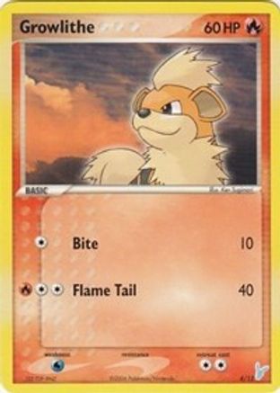 Growlithe 004 EX Trainer Kit 2 Plusle & Minun - Common