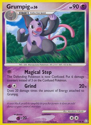 Grumpig 056 Legends Awakened - Uncommon