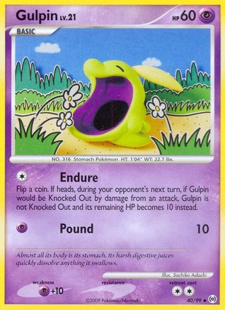 Gulpin (40) 040/99 Arceus - Uncommon