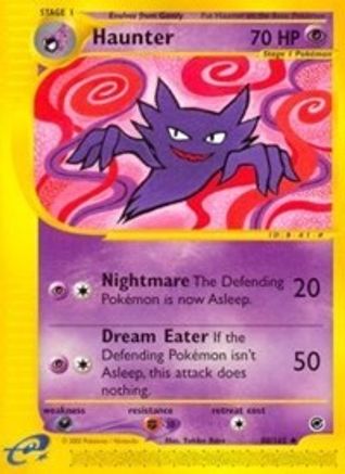 Haunter 080/165 - Reverse Holofoil Expedition - Uncommon