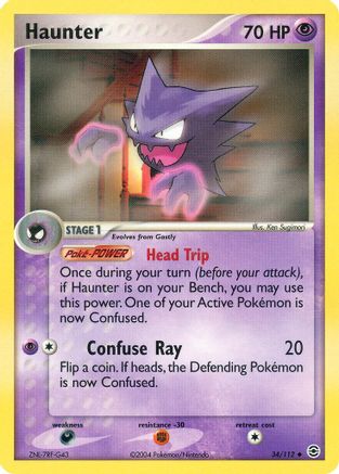 Haunter 034/112 FireRed & LeafGreen - Uncommon
