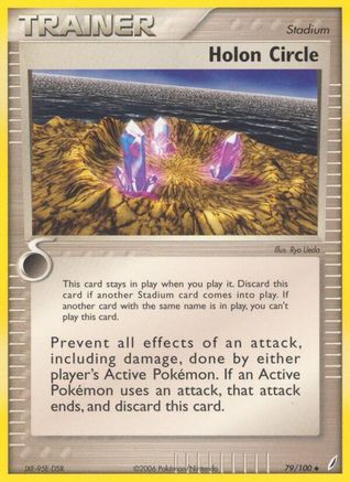 Holon Circle 079/100 - Reverse Holofoil Crystal Guardians - Uncommon