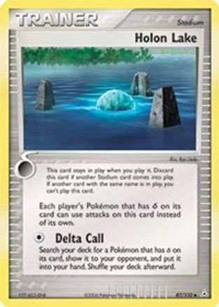 Holon Lake 087 - Reverse Holofoil Holon Phantoms - Uncommon