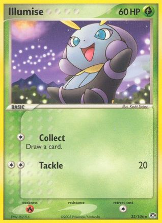 Illumise 032 Emerald - Uncommon