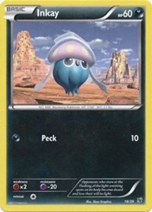 Inkay 018 Kalos Starter Set - Common
