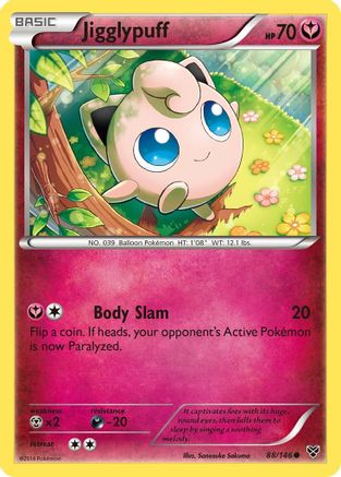 Jigglypuff (88) 088/146 XY Base Set - Common