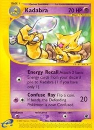 Kadabra 084/165 Expedition - Uncommon