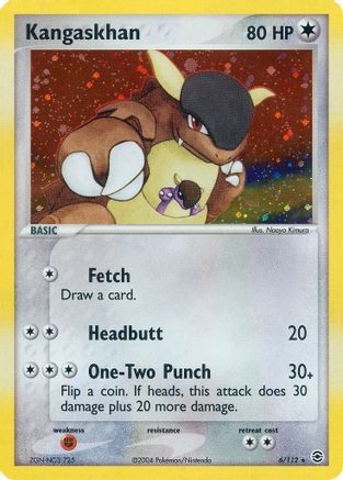 Kangaskhan 006 - Holofoil FireRed & LeafGreen - Holo Rare